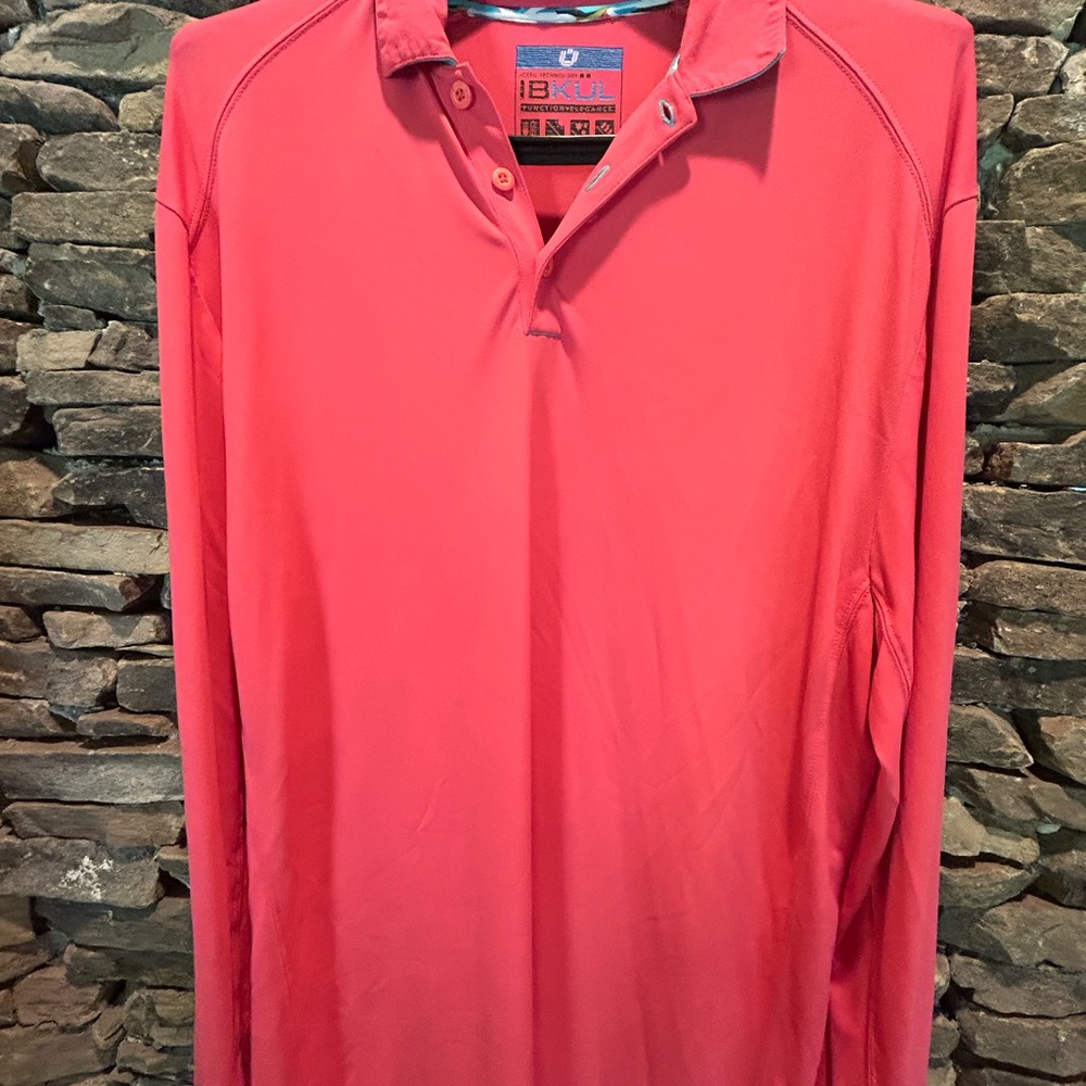 IBKUL Coral Performance Polo Shirt -XL